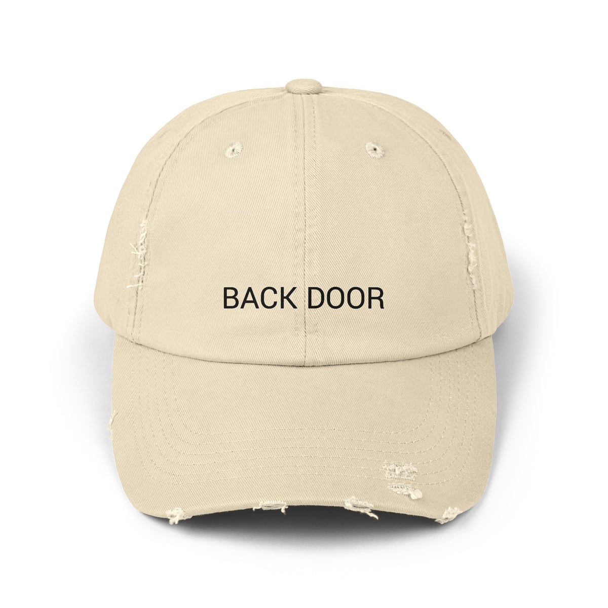 BACK DOOR Distressed Cap in 6 colors