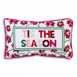 Tis the Season Needlepoint Pillow