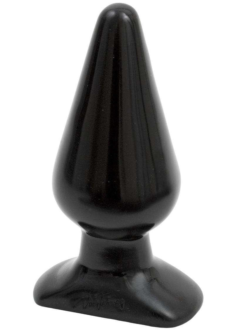 Doc Johnson Classic Butt Plug - Large - Black