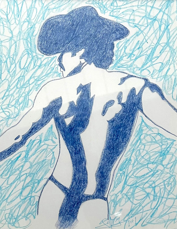Jeffrey Aviles, Crayon Cowboy, 2026