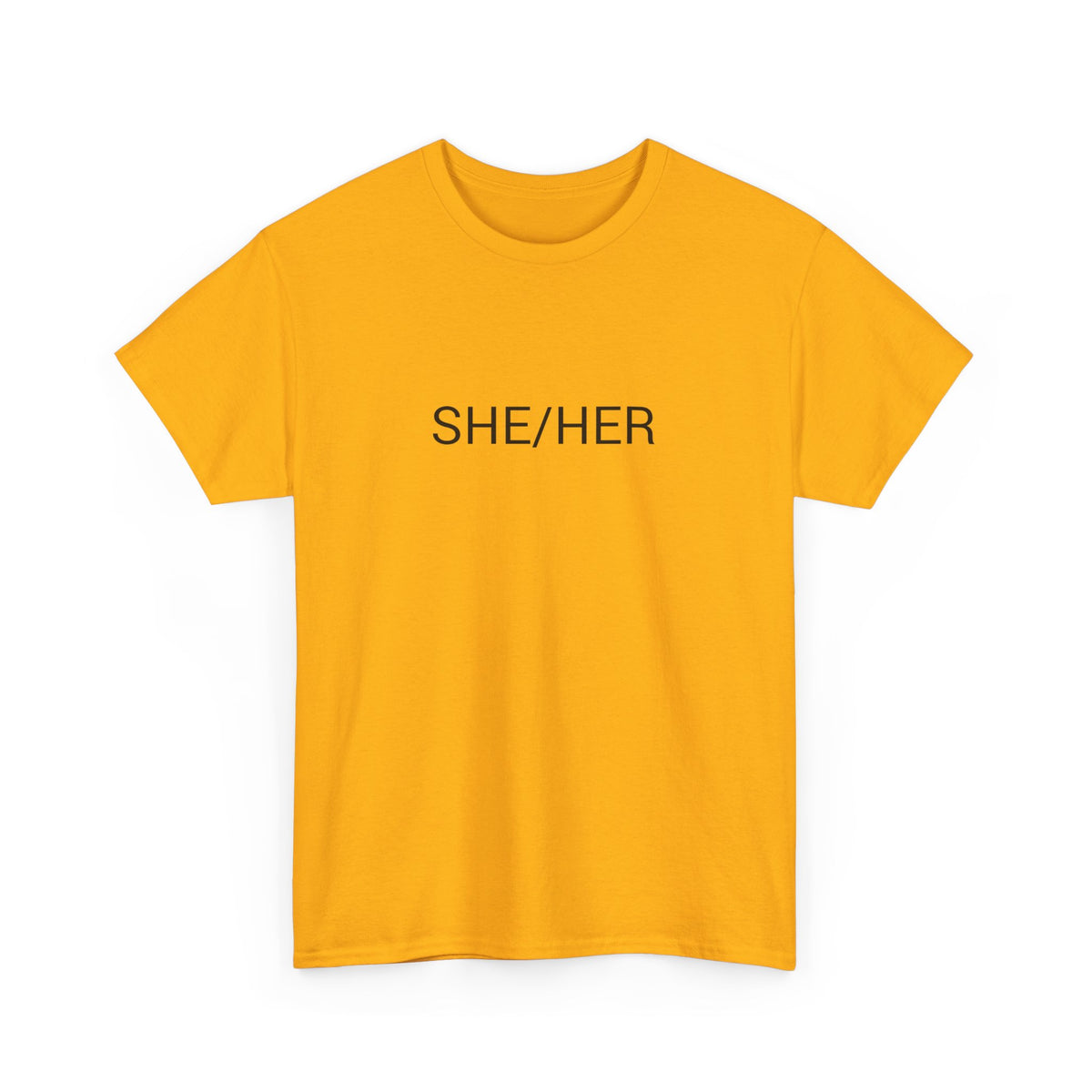 SHE/HER TEE BY CULTUREEDIT AVAILABLE IN 13 COLORS