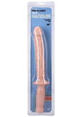 Classic The Manhandler with Handle Dildo 14.5in - Vanilla