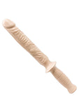Classic The Manhandler with Handle Dildo 14.5in - Vanilla