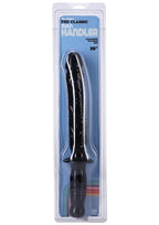 The Manhandler Dildo with Handle 14.5in - Black