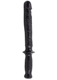 The Manhandler Dildo with Handle 14.5in - Black