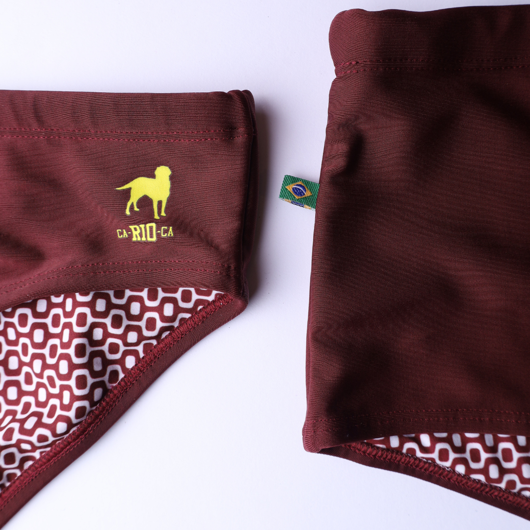 Barolo burgundy solids  Men's Swimming Sunga - Beachwear for Men