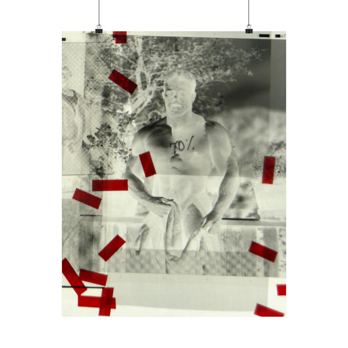 90S VINTAGE GAY PORN TRANSPARENCY Matte Vertical Poster #11