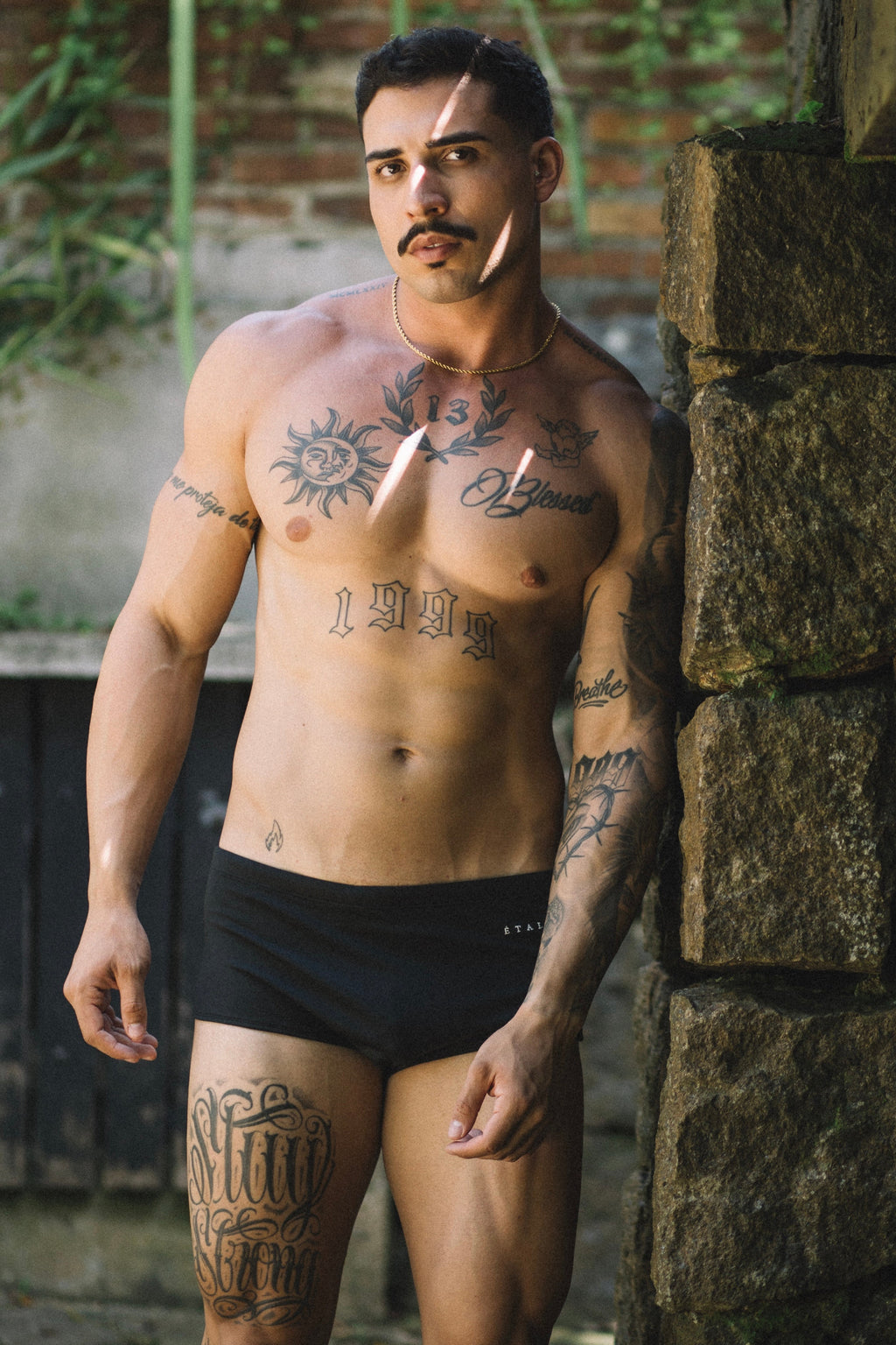 Black Swim Sunga 01