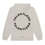 Talentless Circle Logo Hoodie Bone