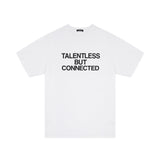 Talentless Mens Connected Tee White