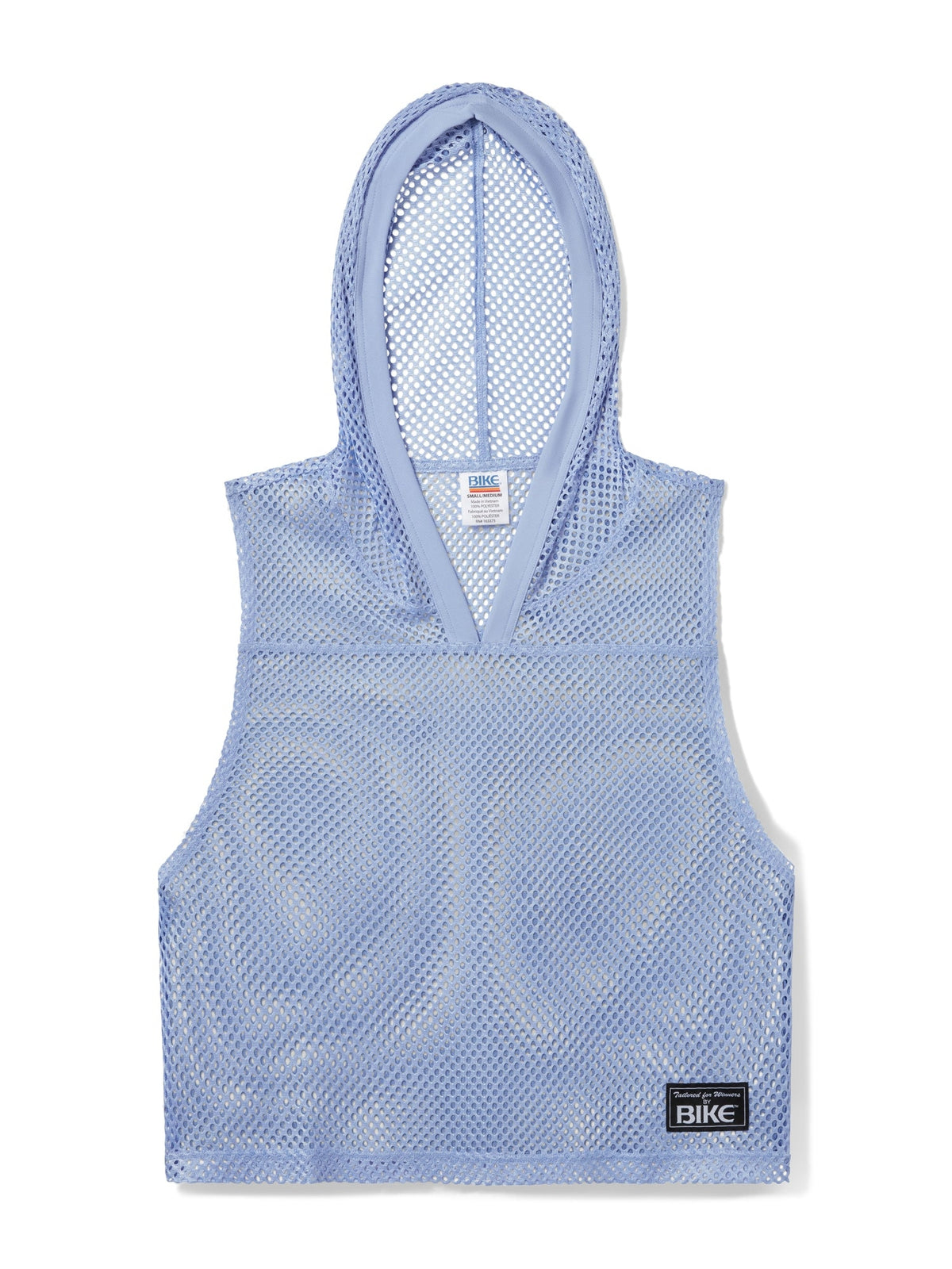 BIKE Hooded Sleeveless Practice Jersey - Ice Blue