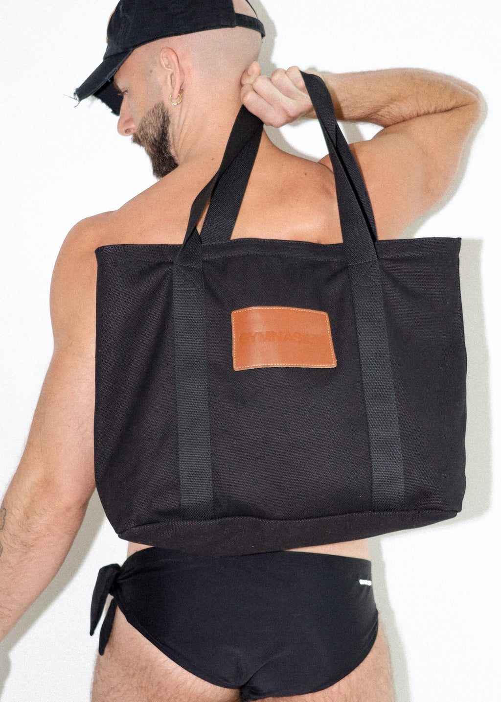 GYMNASIUM THE TOTE BAG BLACK