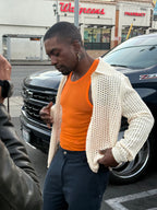 Eckhaus Latta BREEZE BUTTONDOWN Off-White