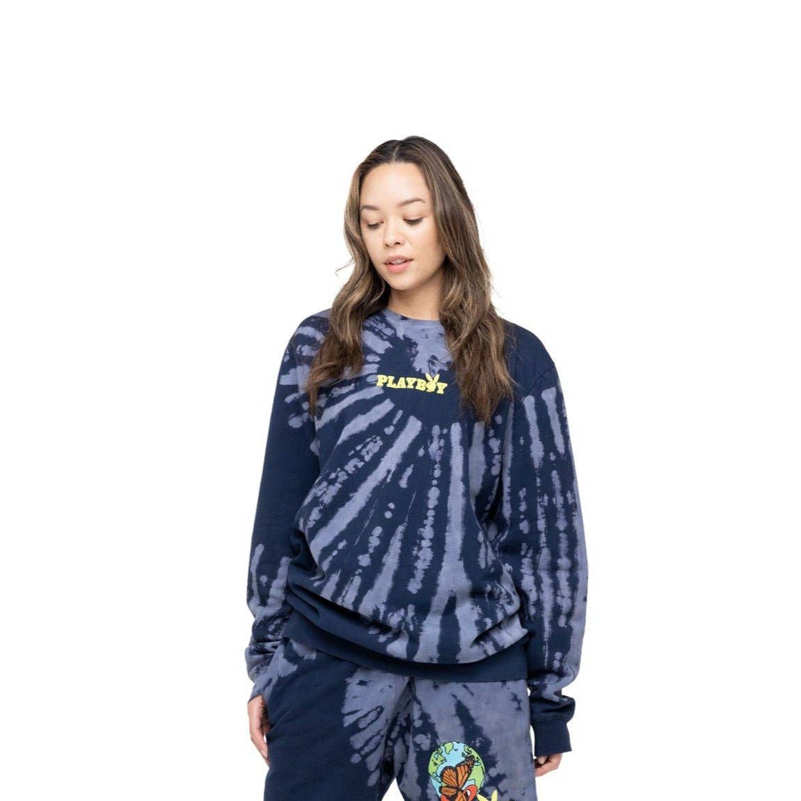 PLAYBOY Tie-Dye Au Naturel Sweatshirt