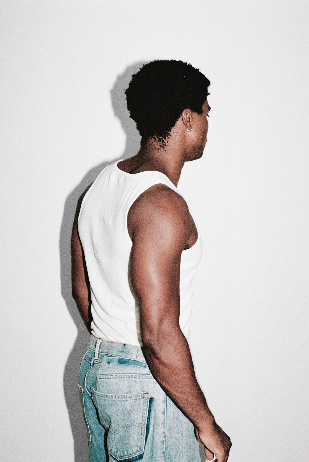 Dominic Albano Ribbed Cotton Tank - White