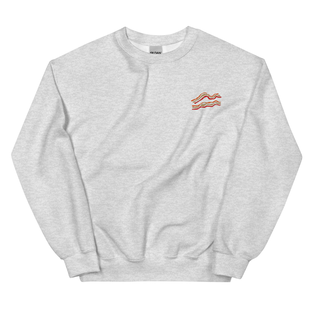 Bacon Embroidered Sweatshirt