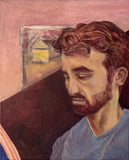 Khen Brezel, Waiting Room (Triptych), 2025