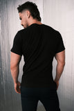 Louis Gabriel Nouchi T-SHIRT WITH ASYMMETRICAL OPENING IN COTTON