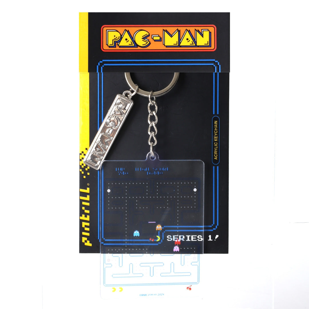 Pac-man acrylic clear maze keyring – CULTUREEDIT