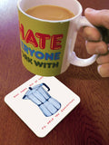 David Shrigley Coaster - One More Pot of Coffee