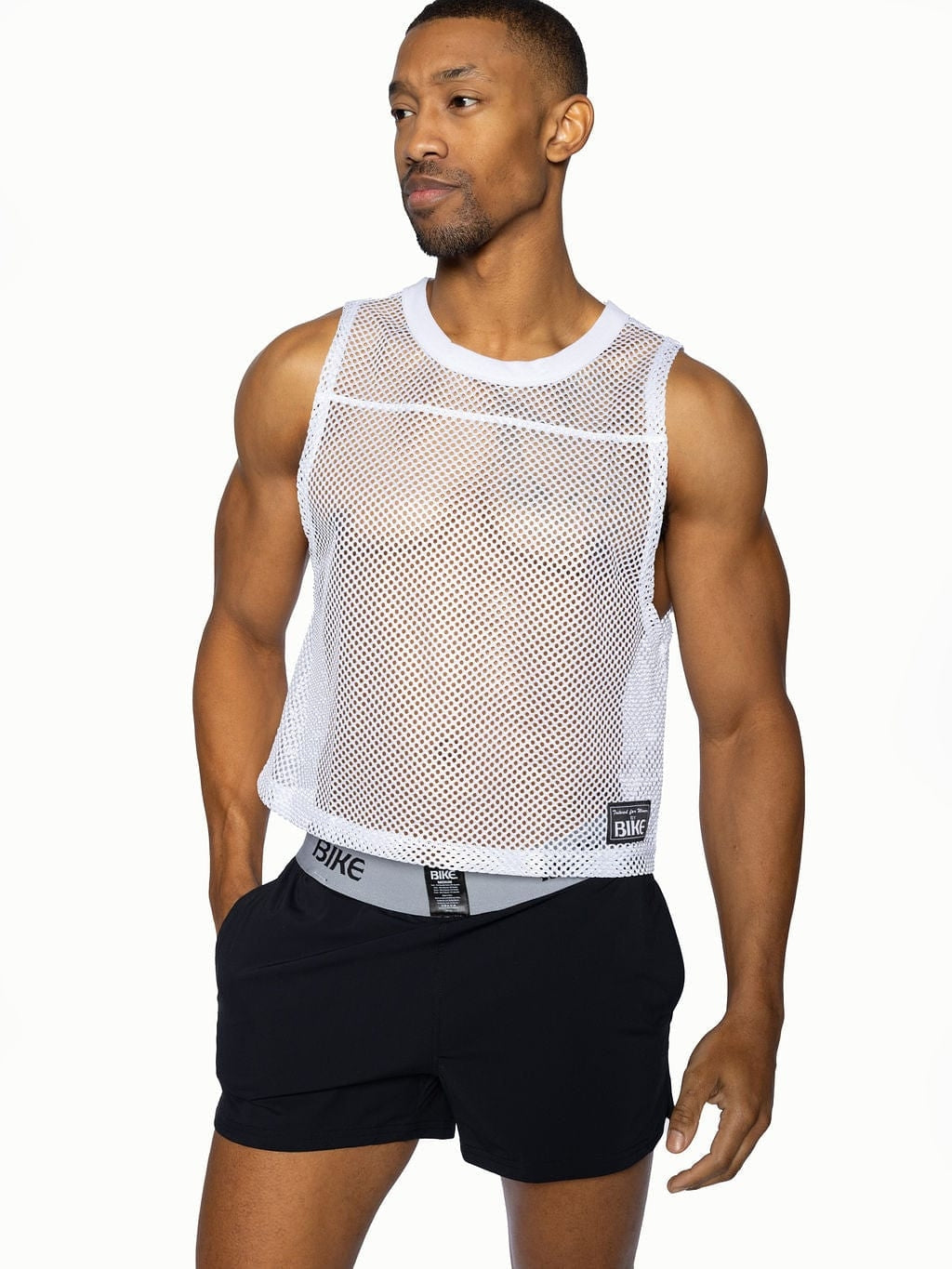 BIKE Sleeveless Practice Jersey - White