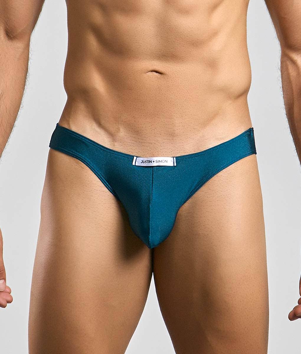 Justin + Simon Classic Mens Bikini - Opal