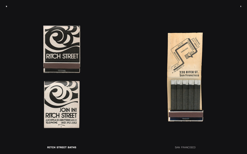 CRUISING: Gay Matchbooks interior spread