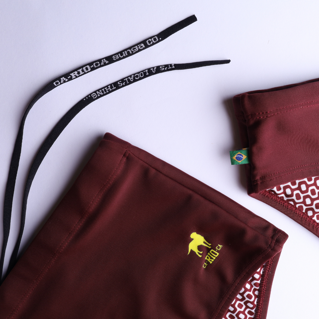 Barolo burgundy solids  Men's Swimming Sunga - Beachwear for Men