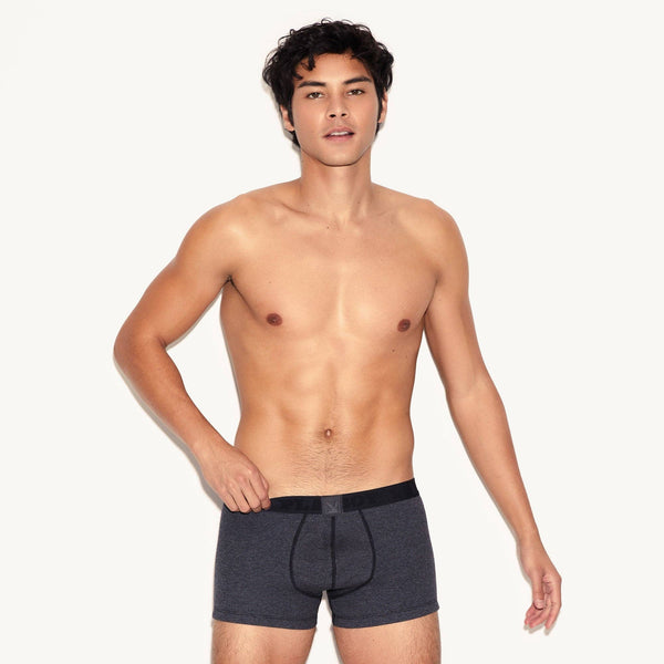 PLAYBOY Men's Essentials Rib Trunk