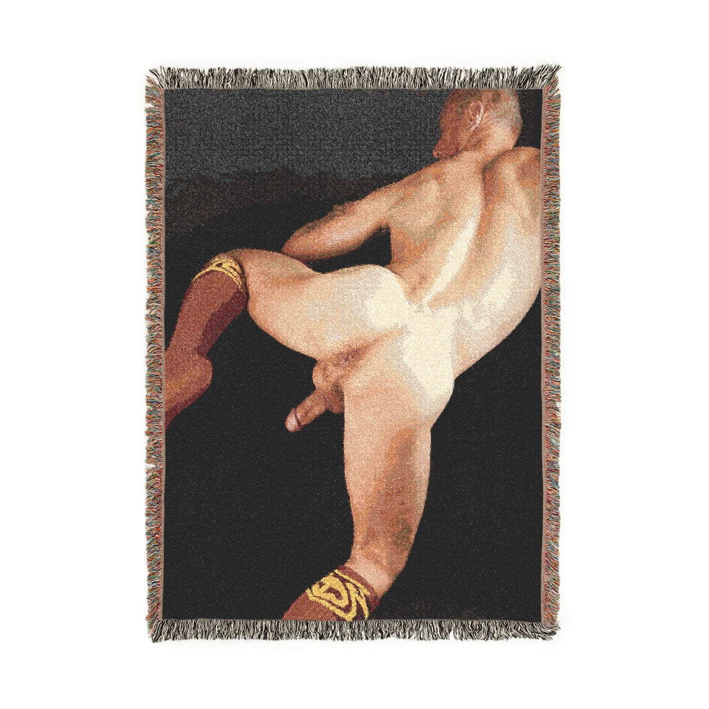 ANONYMOUS #15 Woven Blanket bY CULTUREEDIT