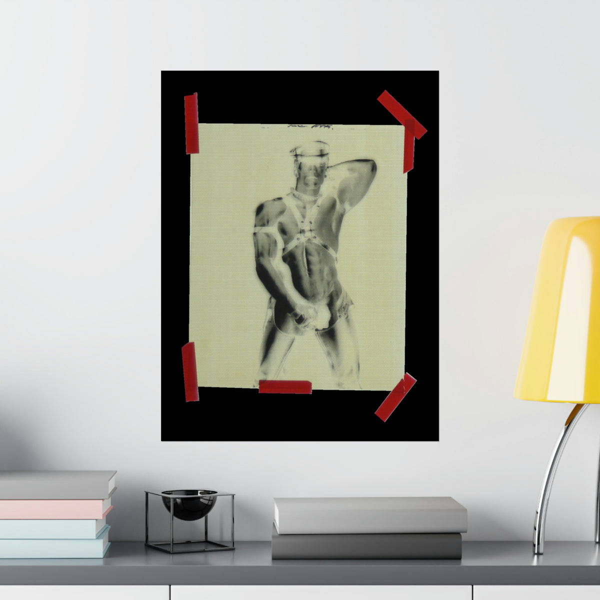 90S VINTAGE GAY PORN TRANSPARENCY Matte Vertical Poster #2