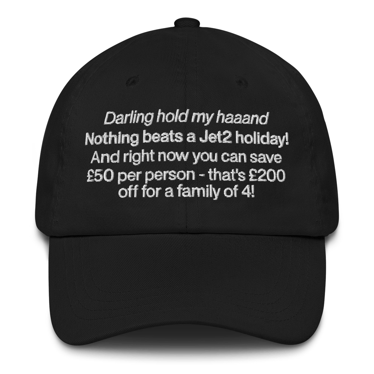Nothing Beats A Jet2 Holiday Meme Embroidered Hat