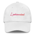 L'exhausted Gradient Embroidered Hat