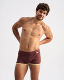 TEAMM8 Retro Short - Mahogany