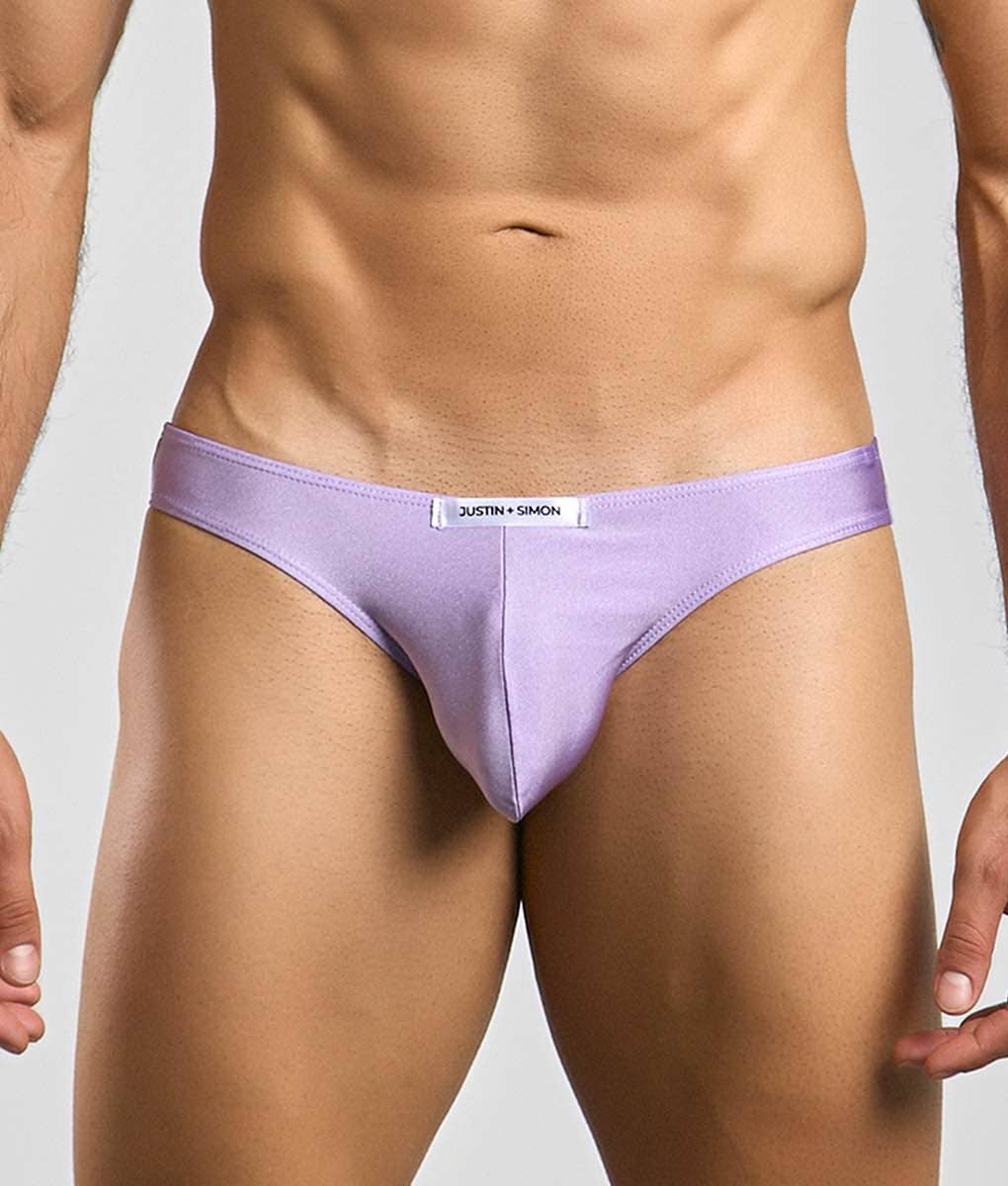 Justin + Simon Classic Mens Bikini - Lilac