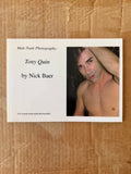 Male Nude Photography: Tony Quin BY NICK BAER