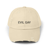 EVIL GAY Distressed Cap in 6 colors