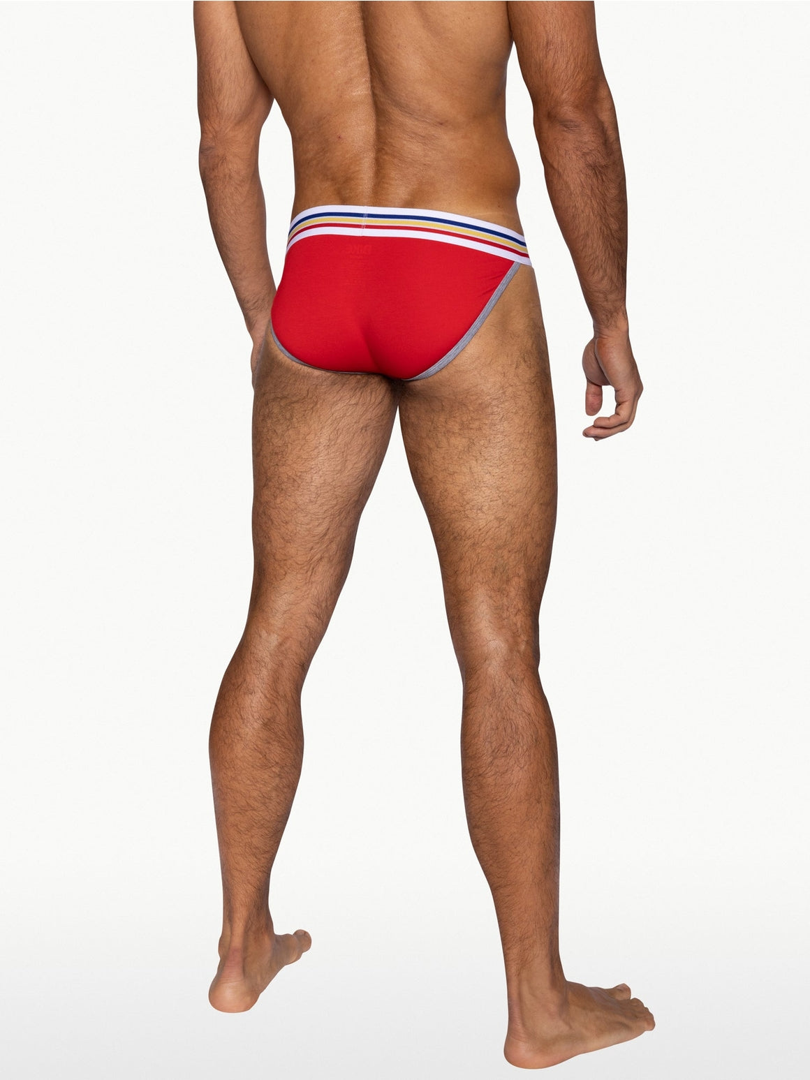 BIKE Stretch Cotton Jock Brief - Samba Red