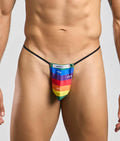 Justin + Simon Classic G-String Bulge - Pride Flag
