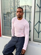 Eckhaus Latta Spiral Longsleeve Pheony