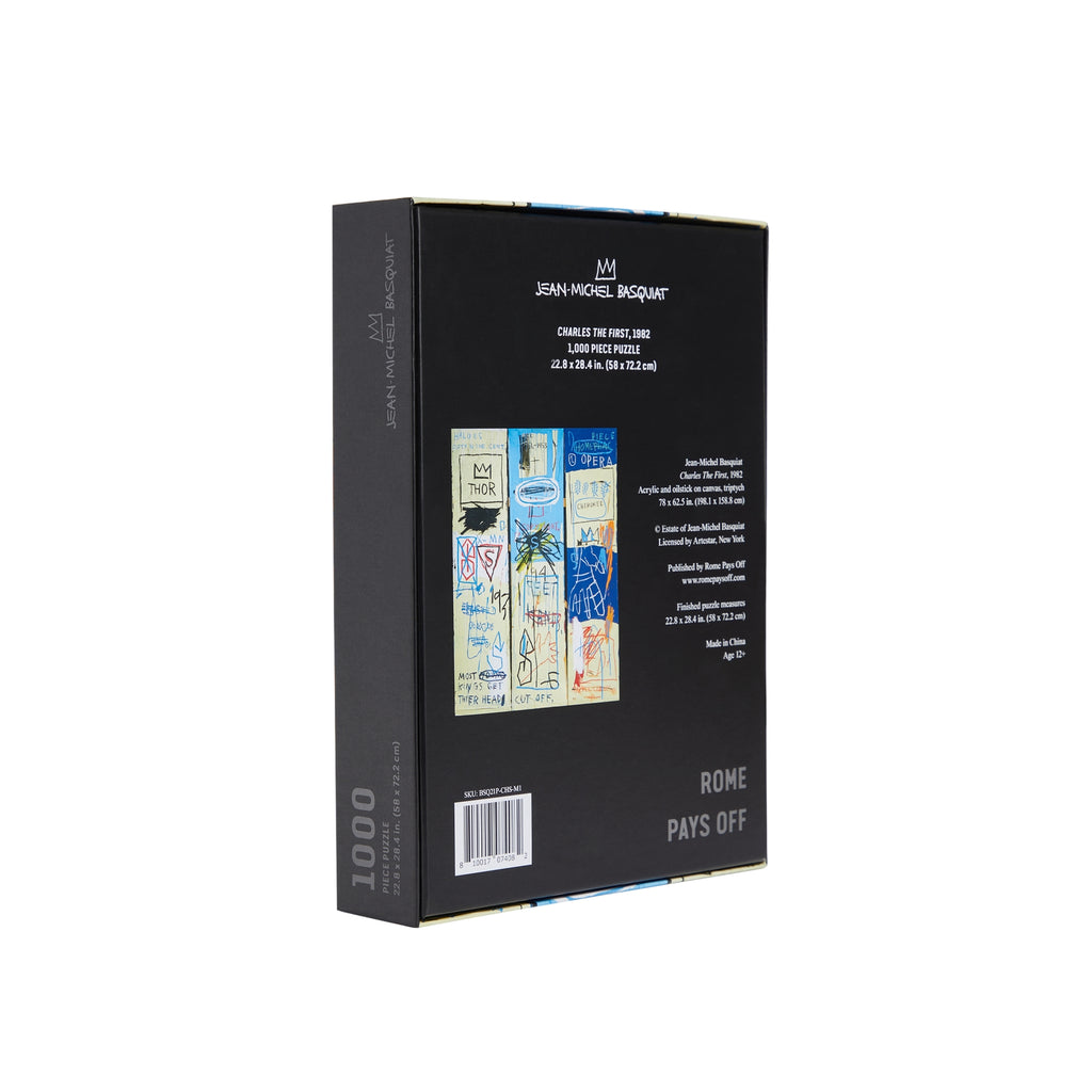 Jean-Michel Basquiat Charles the First 1,000-Piece Jigsaw Puzzle