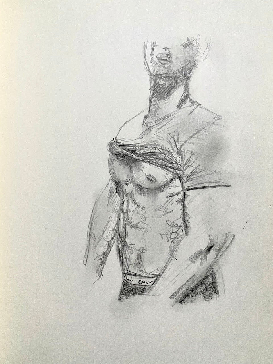 Ethan Hirschy, faceless jock, 2025