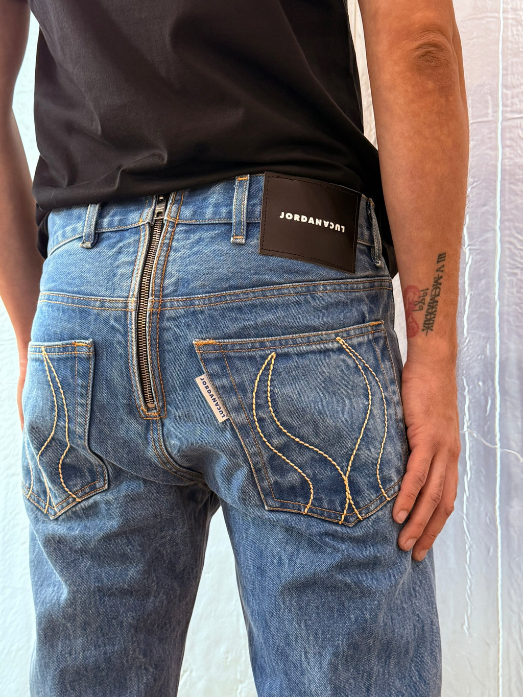 Jordanluca ROBIN JEANS LIGHT INDIGO