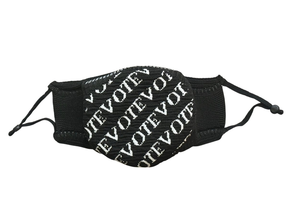 VOTE WOVEN FACE MASK