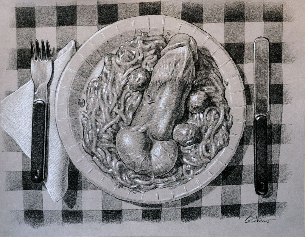 Victor Gadino, Spaghetti and Meat Balls, 2016