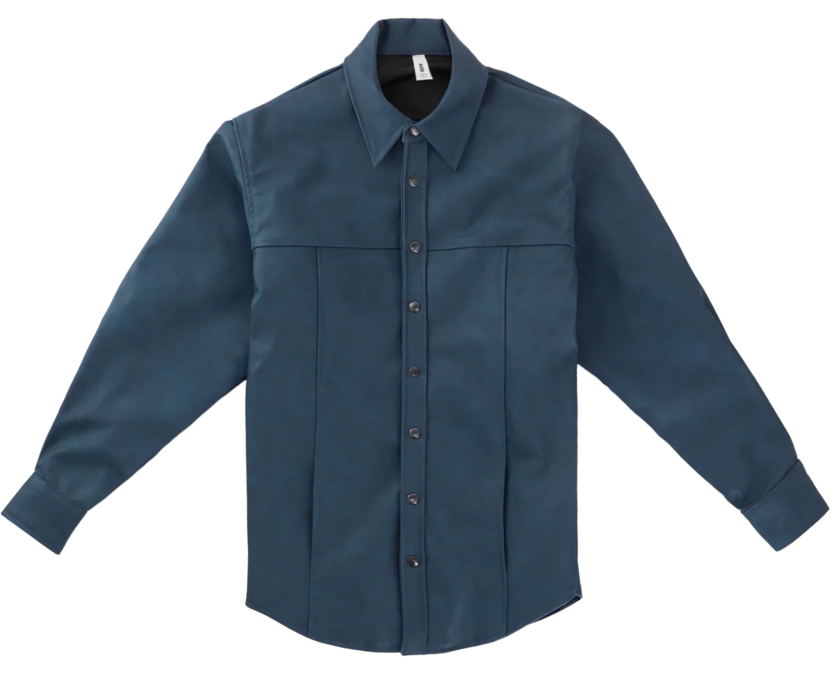 NUDD LABS PANEL JACKET BLUE/ BLACK