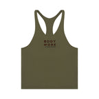 GYMNASIUM THE BODY WORK STRINGER TANK ARMY GREEN