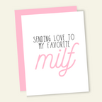 Happy Mother's Day to a MILF | Mother's Day Card