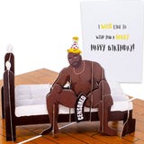 Funny Barry Wood Birthday Card Pop Up 3D Barry Wood Meme