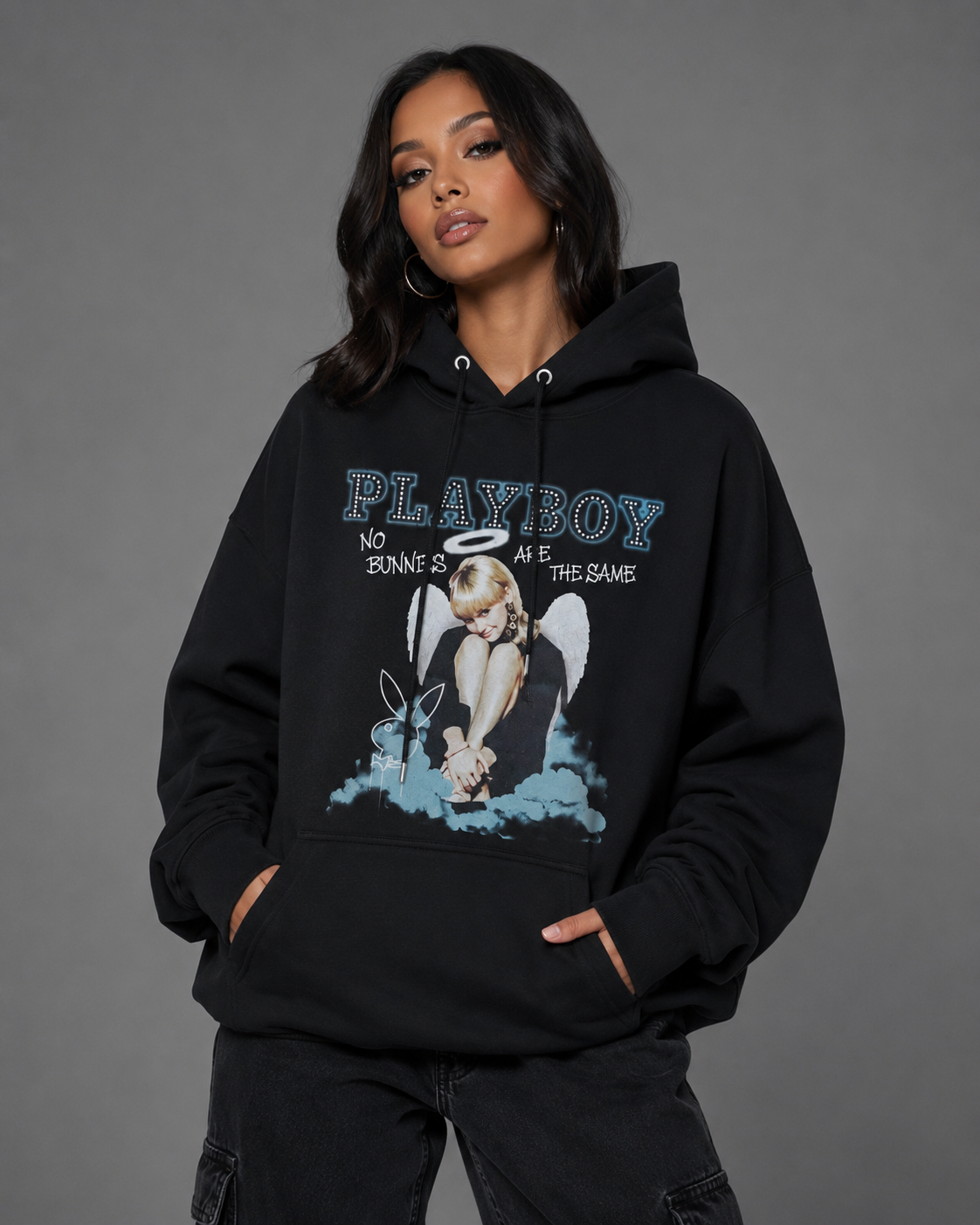 Playboy Bunny Angel Hoodie